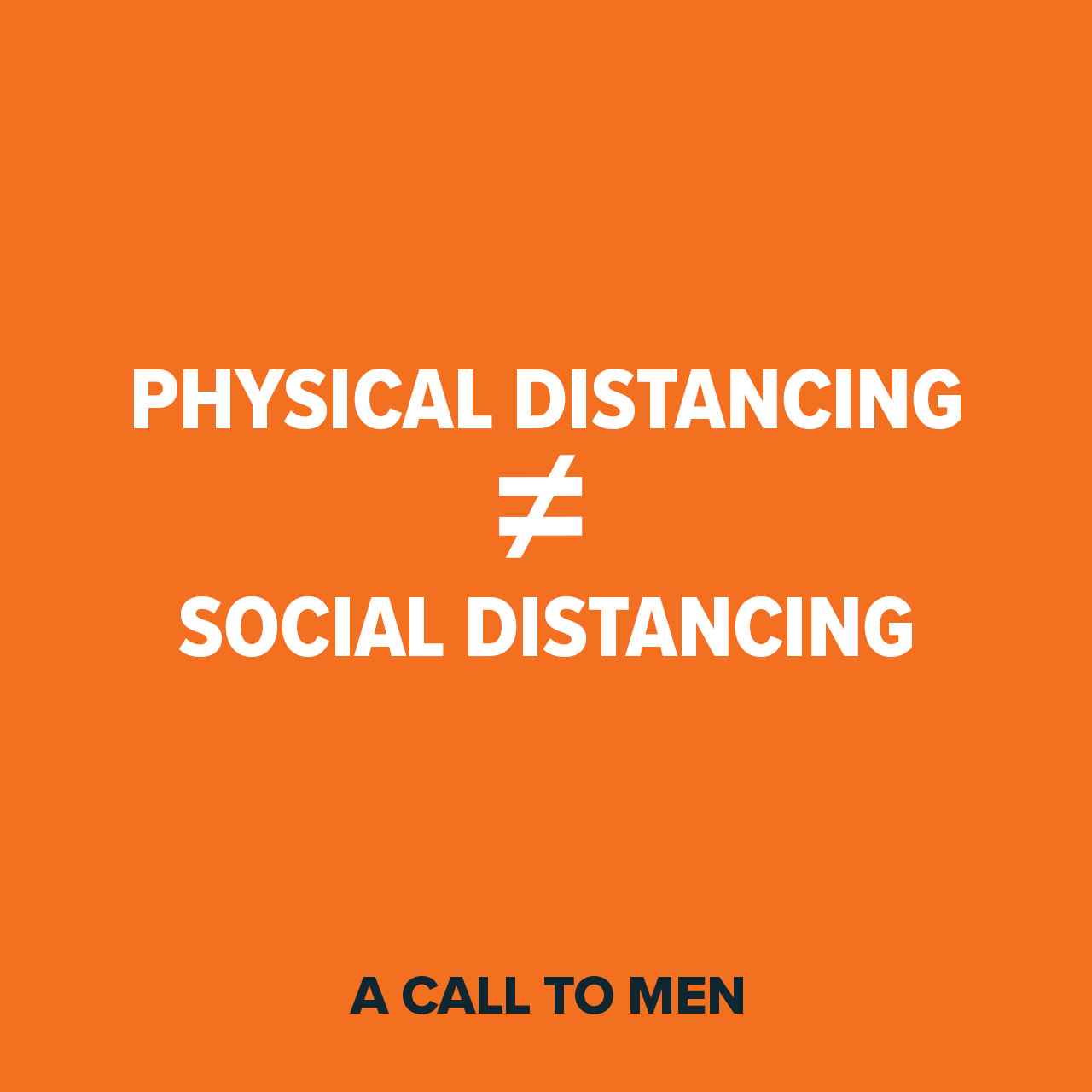 physical distance