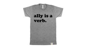 ally is a verb